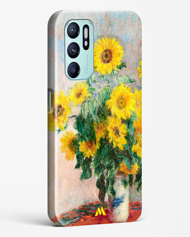 Bouquet of Sunflowers [Claude Monet] Hard Case Phone Cover-(Oppo)