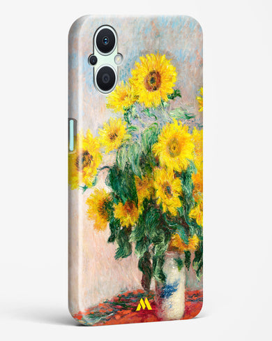 Bouquet of Sunflowers [Claude Monet] Hard Case Phone Cover-(Oppo)