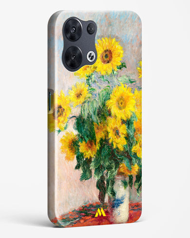 Bouquet of Sunflowers [Claude Monet] Hard Case Phone Cover-(Oppo)