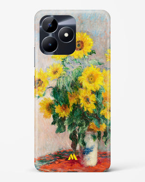 Bouquet of Sunflowers [Claude Monet] Hard Case Phone Cover (Realme)