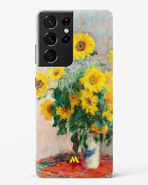 Bouquet of Sunflowers [Claude Monet] Hard Case Phone Cover-(Samsung)