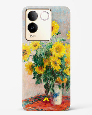 Bouquet of Sunflowers [Claude Monet] Hard Case Phone Cover-(Vivo)