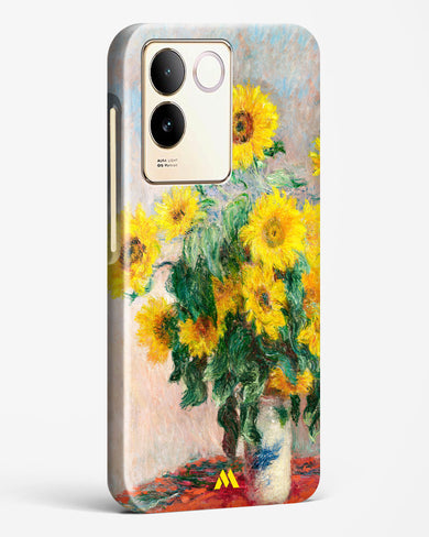 Bouquet of Sunflowers [Claude Monet] Hard Case Phone Cover-(Vivo)