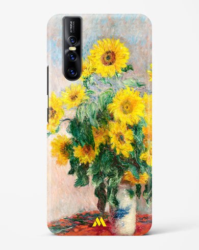 Bouquet of Sunflowers [Claude Monet] Hard Case Phone Cover-(Vivo)