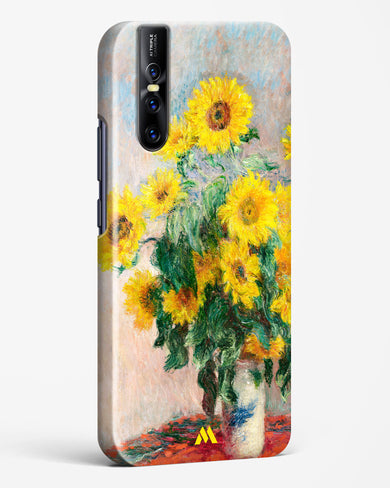 Bouquet of Sunflowers [Claude Monet] Hard Case Phone Cover-(Vivo)