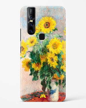 Bouquet of Sunflowers [Claude Monet] Hard Case Phone Cover-(Vivo)