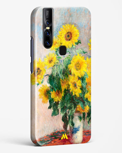 Bouquet of Sunflowers [Claude Monet] Hard Case Phone Cover-(Vivo)