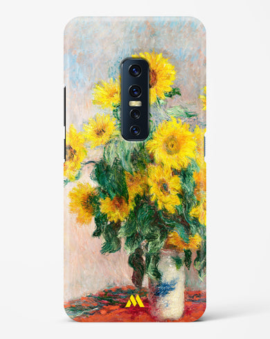 Bouquet of Sunflowers [Claude Monet] Hard Case Phone Cover-(Vivo)