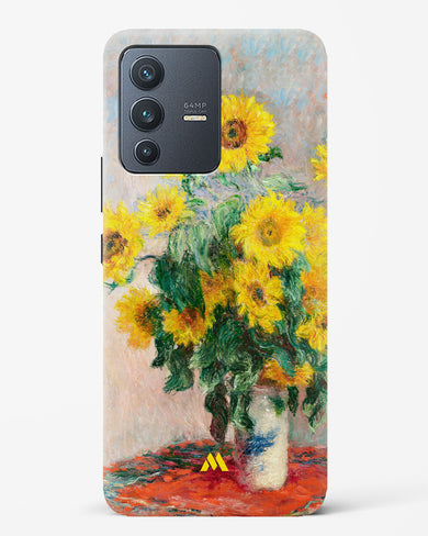 Bouquet of Sunflowers [Claude Monet] Hard Case Phone Cover-(Vivo)