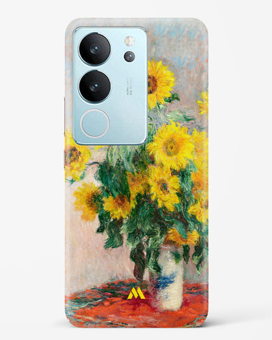 Bouquet of Sunflowers [Claude Monet] Hard Case Phone Cover-(Vivo)