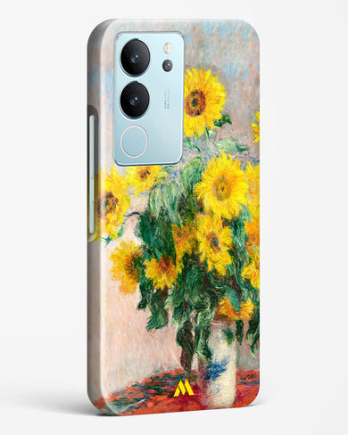 Bouquet of Sunflowers [Claude Monet] Hard Case Phone Cover-(Vivo)