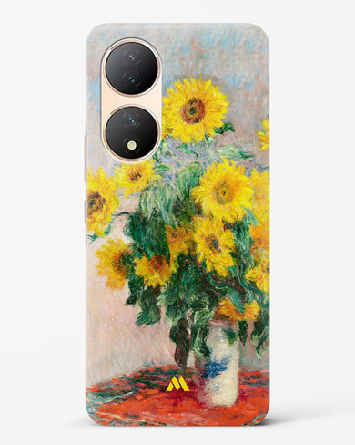 Bouquet of Sunflowers [Claude Monet] Hard Case Phone Cover-(Vivo)