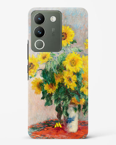 Bouquet of Sunflowers [Claude Monet] Hard Case Phone Cover-(Vivo)