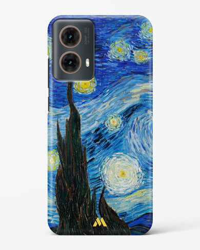 The Starry Night [Van Gogh] Hard Case Phone Cover (Motorola)