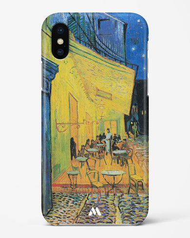 Cafe Terrace at Night [Van Gogh] Hard Case Phone Cover-(Apple)
