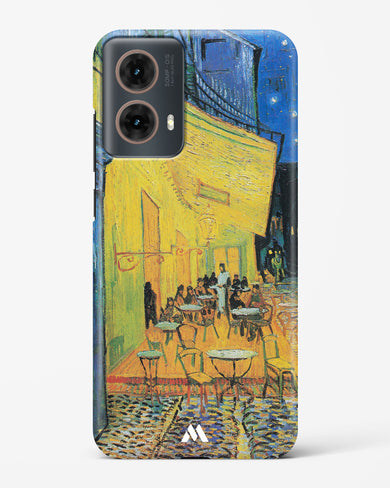 Cafe Terrace at Night [Van Gogh] Hard Case Phone Cover (Motorola)