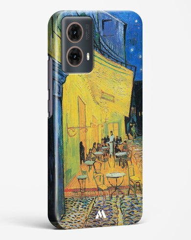 Cafe Terrace at Night [Van Gogh] Hard Case Phone Cover (Motorola)