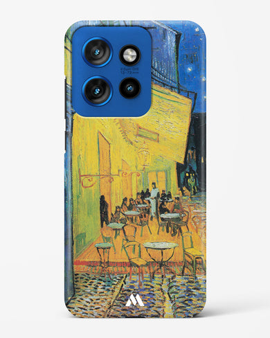 Cafe Terrace at Night [Van Gogh] Hard Case Phone Cover (Motorola)