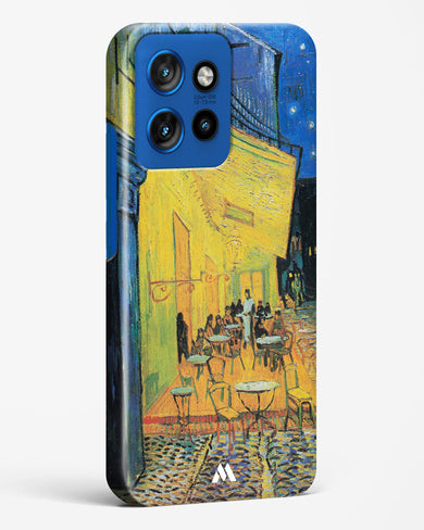 Cafe Terrace at Night [Van Gogh] Hard Case Phone Cover (Motorola)