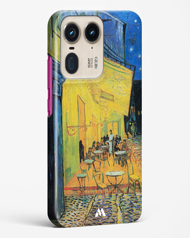 Cafe Terrace at Night [Van Gogh] Hard Case Phone Cover (Motorola)
