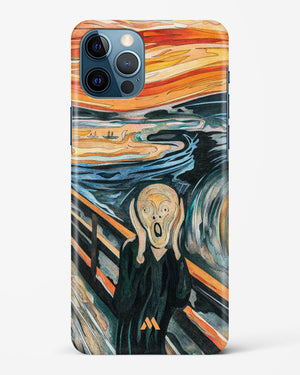 The Scream in Technicolor [Edvard Munch] Hard Case Phone Cover (Apple)