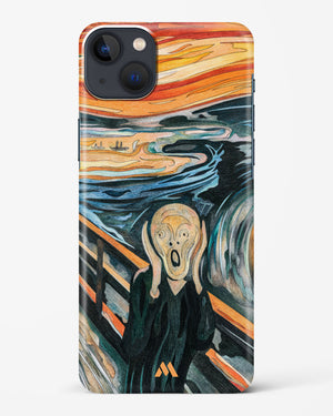 The Scream in Technicolor [Edvard Munch] Hard Case Phone Cover (Apple)