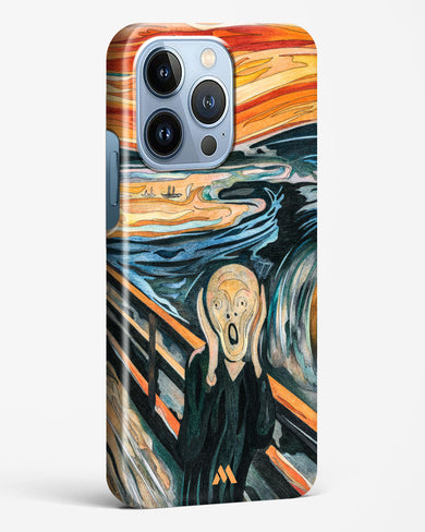 The Scream in Technicolor [Edvard Munch] Hard Case Phone Cover (Apple)