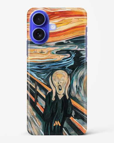 The Scream in Technicolor [Edvard Munch] Hard Case Phone Cover (Apple)