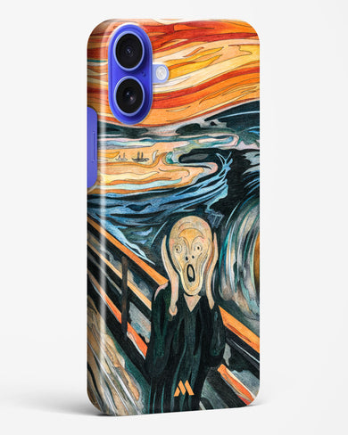 The Scream in Technicolor [Edvard Munch] Hard Case Phone Cover (Apple)