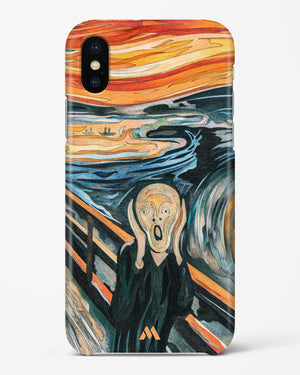 The Scream in Technicolor [Edvard Munch] Hard Case Phone Cover (Apple)