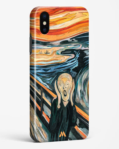The Scream in Technicolor [Edvard Munch] Hard Case Phone Cover (Apple)