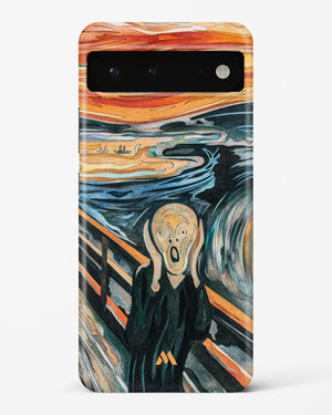 The Scream in Technicolor [Edvard Munch] Hard Case Phone Cover-(Google)
