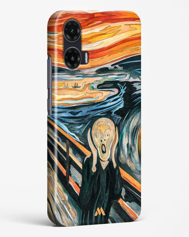 The Scream in Technicolor [Edvard Munch] Hard Case Phone Cover (Motorola)
