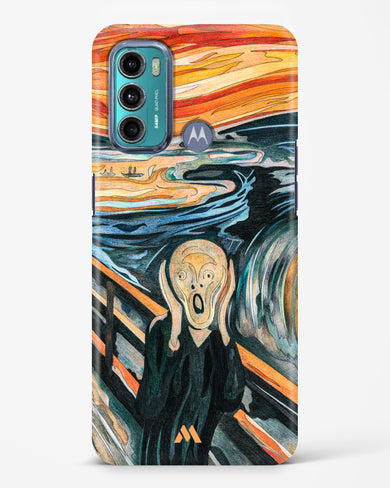 The Scream in Technicolor [Edvard Munch] Hard Case Phone Cover (Motorola)