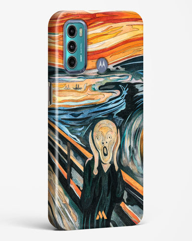 The Scream in Technicolor [Edvard Munch] Hard Case Phone Cover (Motorola)