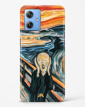 The Scream in Technicolor [Edvard Munch] Hard Case Phone Cover (Motorola)