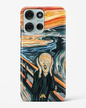 The Scream in Technicolor [Edvard Munch] Hard Case Phone Cover (Motorola)
