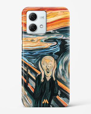 The Scream in Technicolor [Edvard Munch] Hard Case Phone Cover (Motorola)
