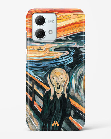 The Scream in Technicolor [Edvard Munch] Hard Case Phone Cover (Motorola)