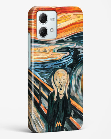 The Scream in Technicolor [Edvard Munch] Hard Case Phone Cover (Motorola)