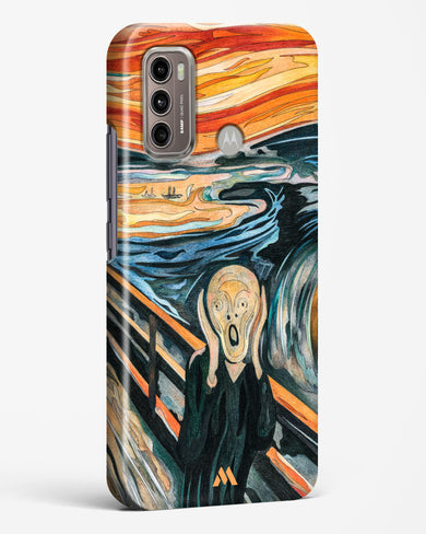 The Scream in Technicolor [Edvard Munch] Hard Case Phone Cover (Motorola)