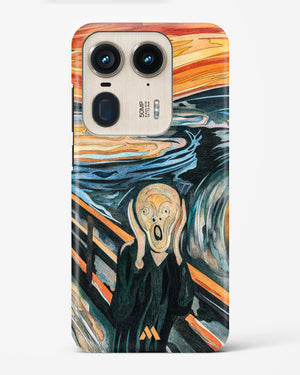 The Scream in Technicolor [Edvard Munch] Hard Case Phone Cover (Motorola)