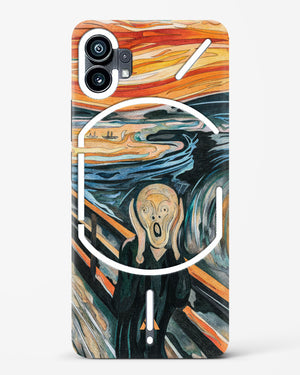 The Scream in Technicolor [Edvard Munch] Hard Case Phone Cover (Nothing)