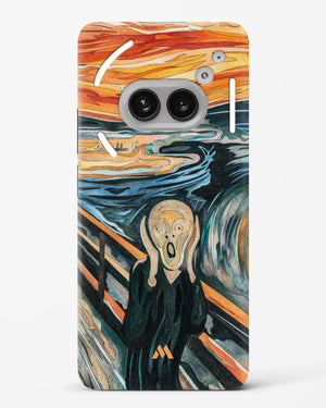 The Scream in Technicolor [Edvard Munch] Hard Case Phone Cover (Nothing)
