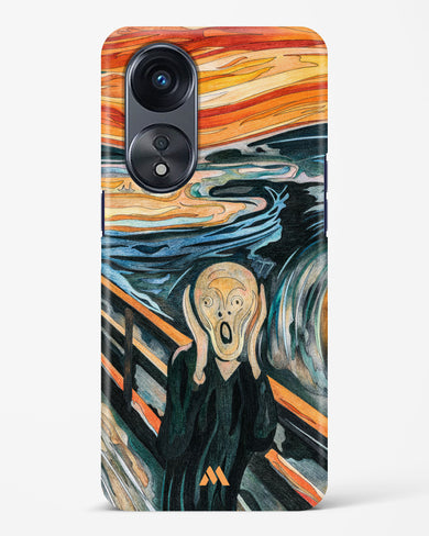 The Scream in Technicolor [Edvard Munch] Hard Case Phone Cover (Oppo)