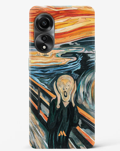The Scream in Technicolor [Edvard Munch] Hard Case Phone Cover (Oppo)