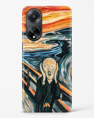 The Scream in Technicolor [Edvard Munch] Hard Case Phone Cover (Oppo)