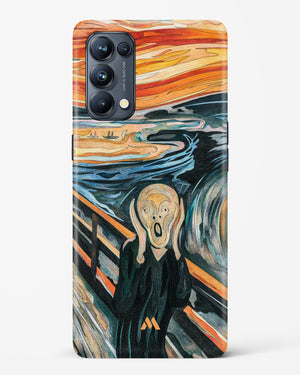 The Scream in Technicolor [Edvard Munch] Hard Case Phone Cover (Oppo)