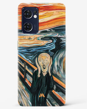 The Scream in Technicolor [Edvard Munch] Hard Case Phone Cover (Oppo)