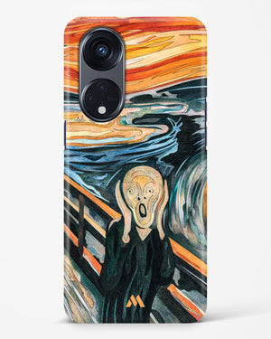 The Scream in Technicolor [Edvard Munch] Hard Case Phone Cover-(Oppo)